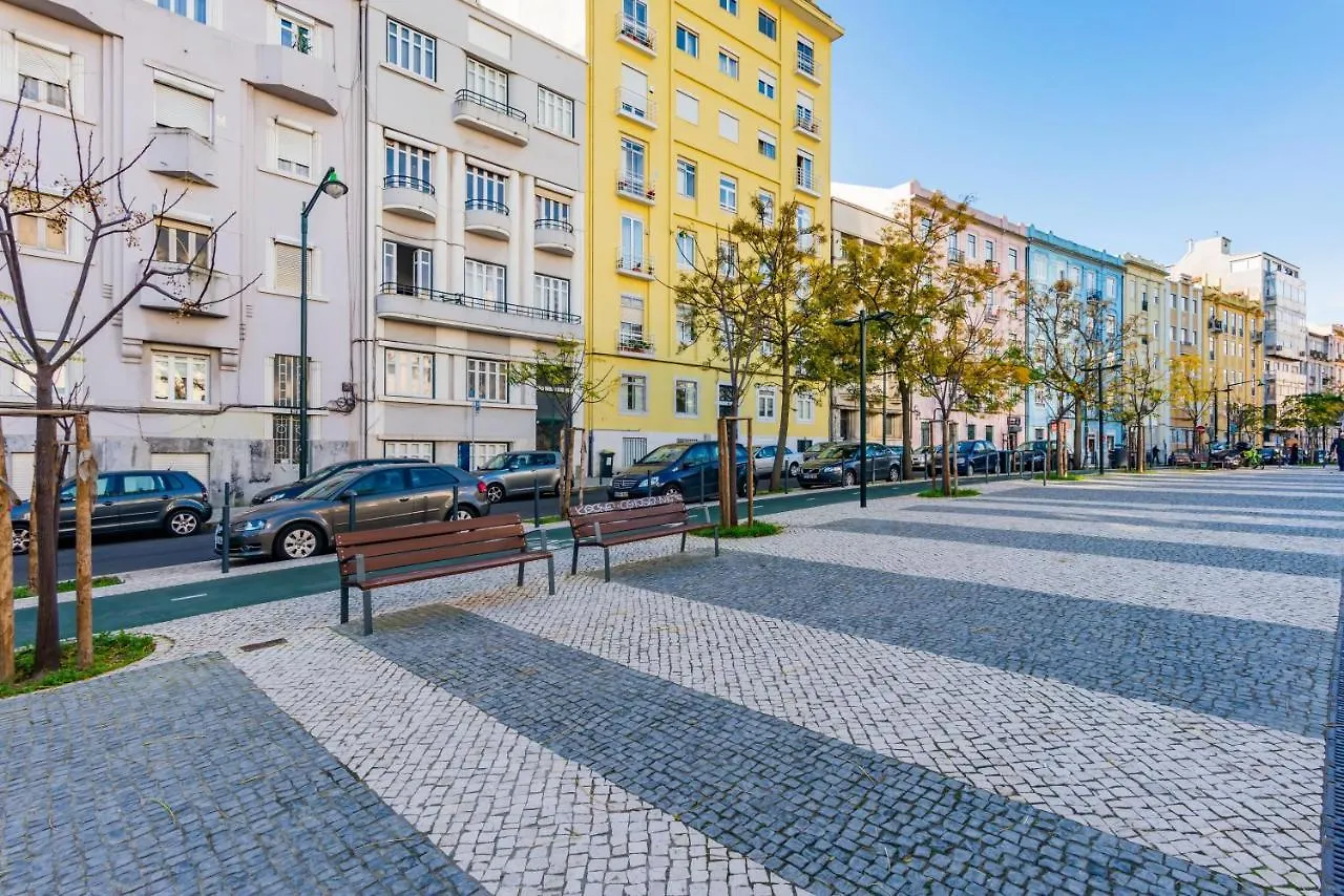 Appartamento Saldanha Central Urban Lisbona